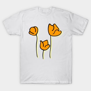 Poppy, poppy, poppy T-Shirt